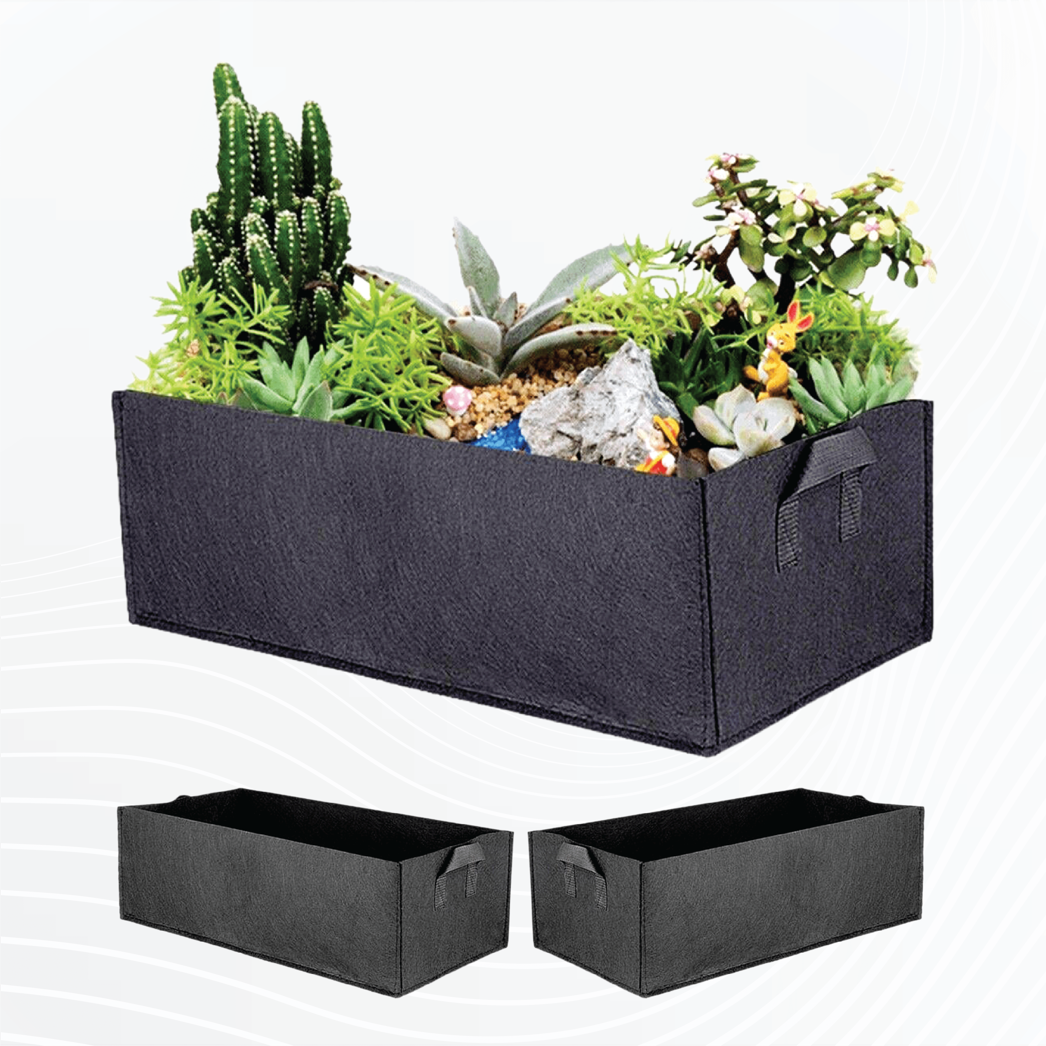 500GSM – Medium-B Rectangle Bed 48″ x 25″ x 10″