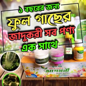 এক বছরের ফুল গাছের প্যাকেজ – Flower Package for 1Year