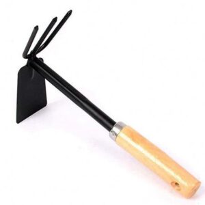 2-in-1 Hoe and Spade Tool 11 inch - কোদাল নিড়ানি একত্রে (১১ ইঞ্চি দেশি)